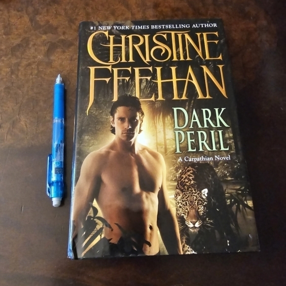 Dark Peril (A Carpathian Novel) Christine Feehan, Hardcover, Paranormal Romance - Picture 2 of 9